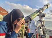 Tertutup Awan Hilal Tak Terlihat di Pantai Kartini Jepara