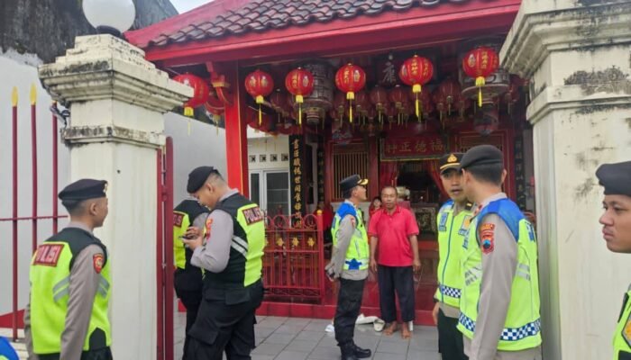 Polisi di Jepara Laksanakan Patroli Pengamanan Perayaan Imlek 2026