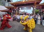 Barongsai dan Rebana Ditampilkan Dalam Perayaan Cap Go Meh di Kelenteng Hian Thian Siang Tee Welahan