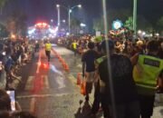 Libur Idul Fitri Ribuan Warga Saksikan Balap Lari di Alun – alun Jepara