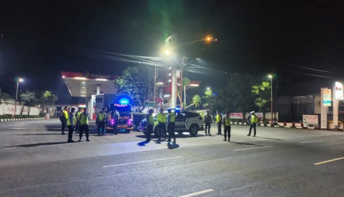 Polres Jepara Gelar Patroli Malam di Titik Rawan