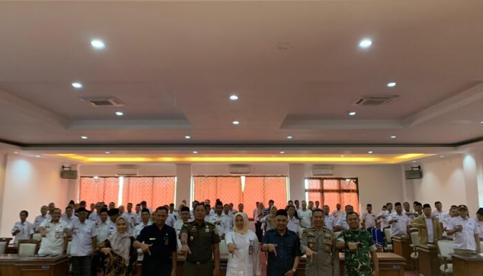 Ratusan Petinggi di Jepara Hadiri Sosialisasi Undang – Undang Pers Yang Digelar PWI