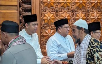 Bupati Jepara Sholat Idul Fitri di Masjid Al-Falah
