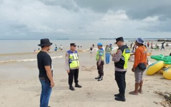 Sasar Obyek Wisata, Personel Gabungan Polres Jepara Gelar Patroli