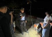 Tim Siraju Polres Jepara Bubarkan Pesta Miras di Pesisir Pantai