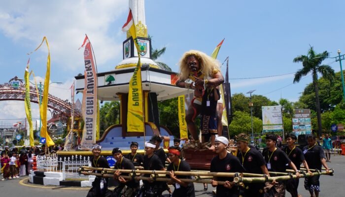 Penampilan Ogoh – Ogoh Warnai  Peringatan Dharma Shanti Nyepi Yang Dihadiri Umat Hindu Se Pati Raya
