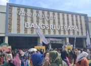 Relokasi Pasar Bangsri Rampung, Pedagang Akhirnya Tempati Gedung Baru