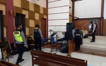 Polres Jepara Sterilisasi Gereja Jelang Paskah 2026
