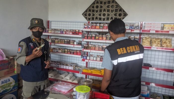 Beacukai Sita 5.764 Batang Rokok ilegal di Jepara 