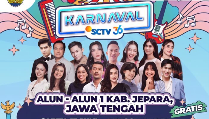 Karnaval SCTV 2026 Hadir di Jepara, Geisha hingga Happy Asmara Siap Hibur Warga Kota Ukir