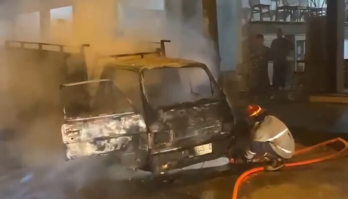 Kebakaran Mobil, Seorang Sopir di Jepara Alami Luka Bakar